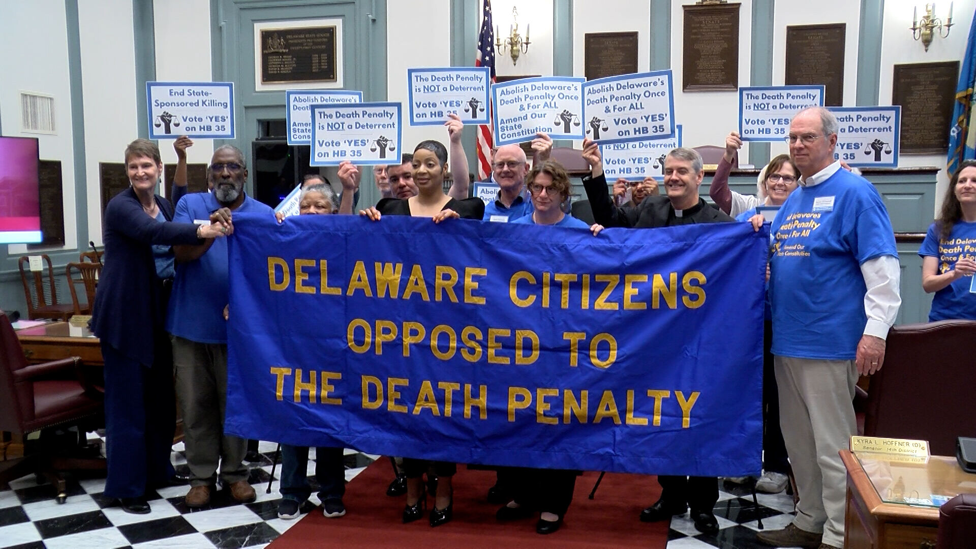 Delaware Advocates Urge Lawmakers to Enshrine Death Penalty Ban